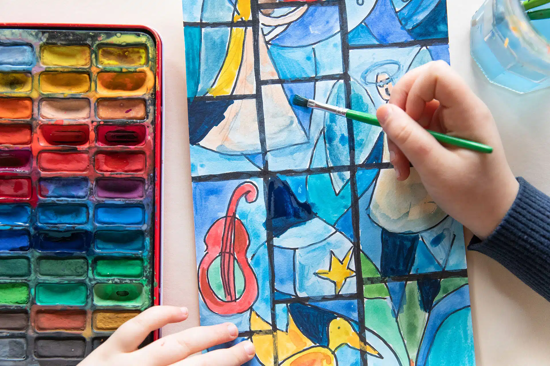 Magical Music Art Box for Children