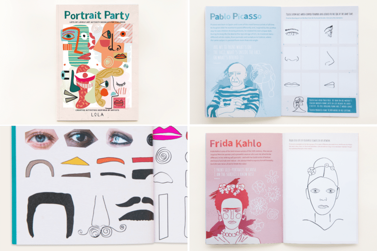 Portrait Party Activity Booklet