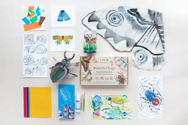 Beautiful Bugs art projects for children
