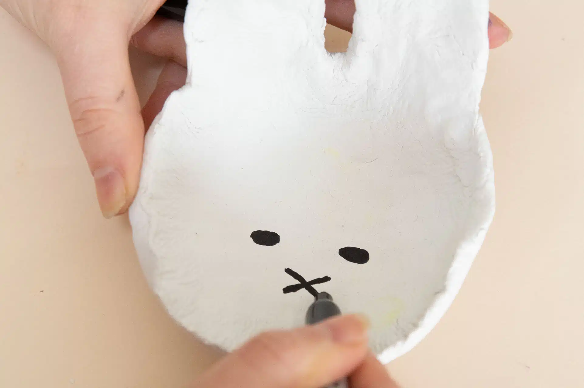 Easter Art Projects for Children Bunny Bowl