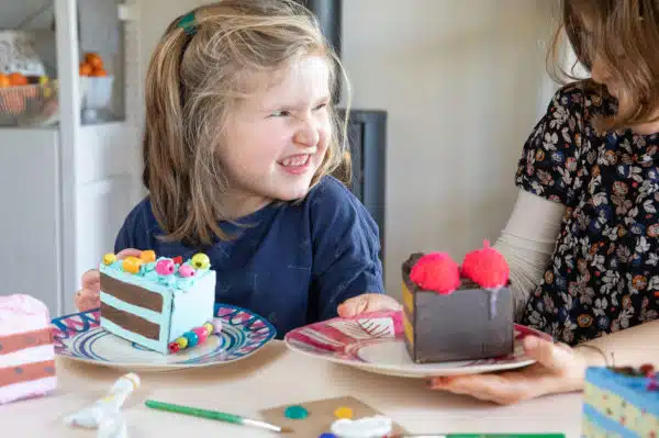 Cake art project to share between siblings