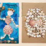 LoLA Sea Shells on the Seashore shell art project