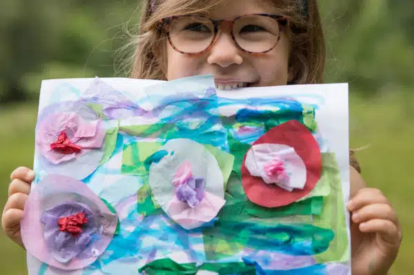 Monet waterlillies Art projects for young children inspired by artists