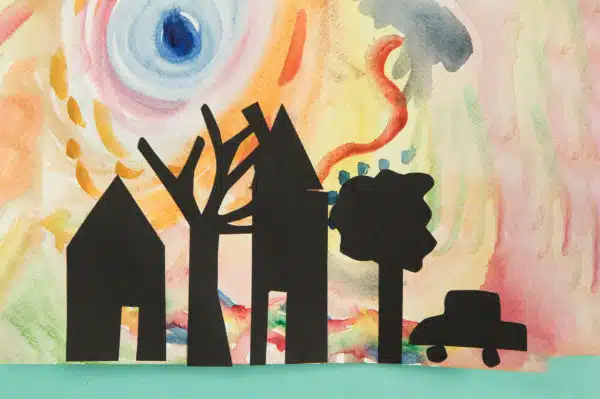 The sky art projects for young children inspired by artists