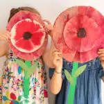 poppies Art projects for young children inspired by artists