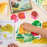 hockney hills Art projects for young children inspired by artists