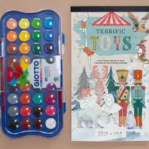 Create your own paper toys with this wonderful Toy sketchbook, collaboration with Polar Post
