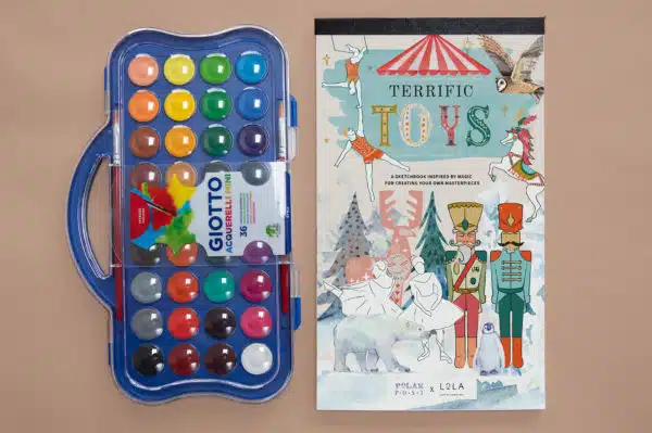 Create your own paper toys with this wonderful Toy sketchbook, collaboration with Polar Post