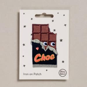 Love Choc Iron on Patch