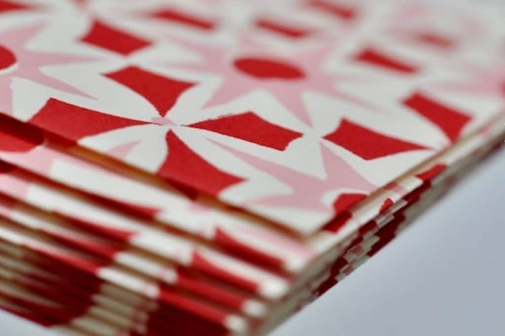 10 Patterned Envelopes