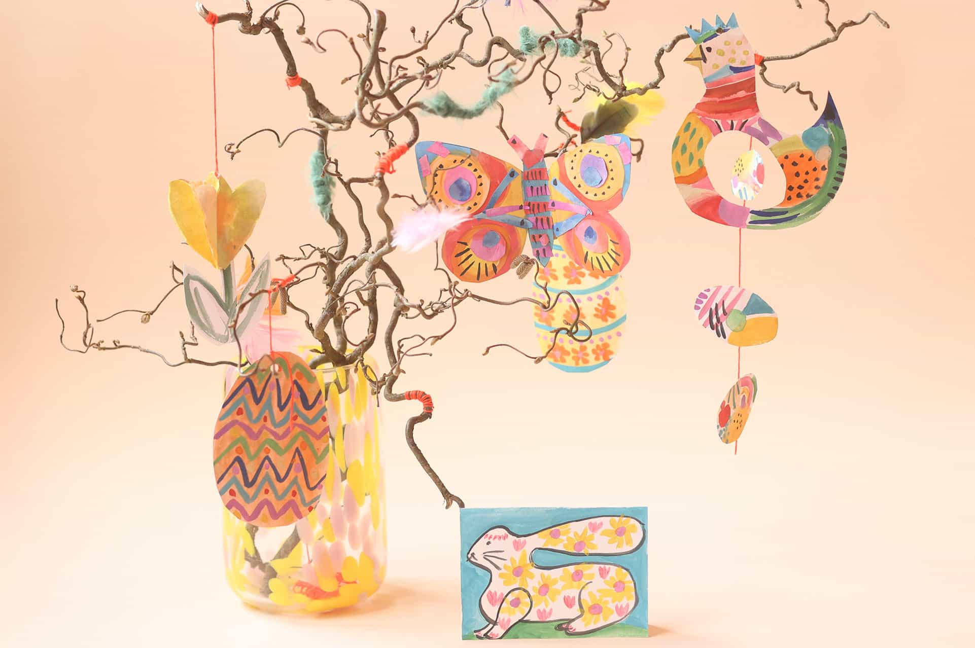 A Spring Tree Mini Art Box