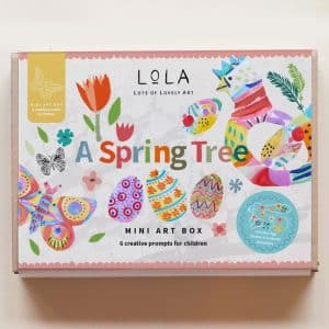 A Spring Tree Mini Art Box